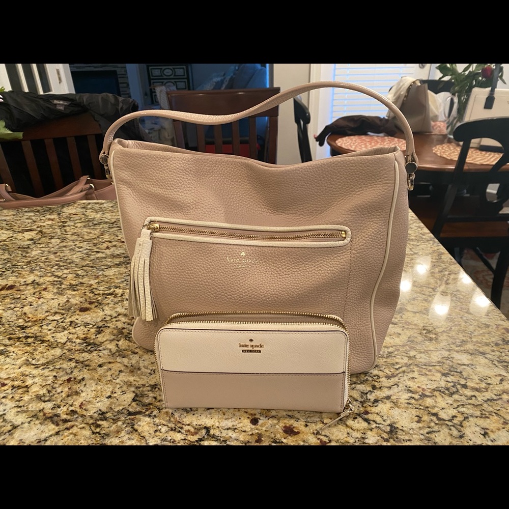 Kate Spade Hobo purse and wallet